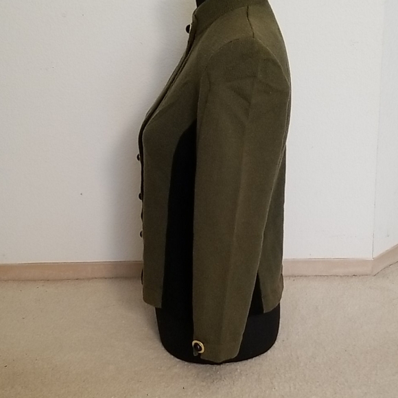 Linda Iki olive and black jacket - Picture 4 of 4